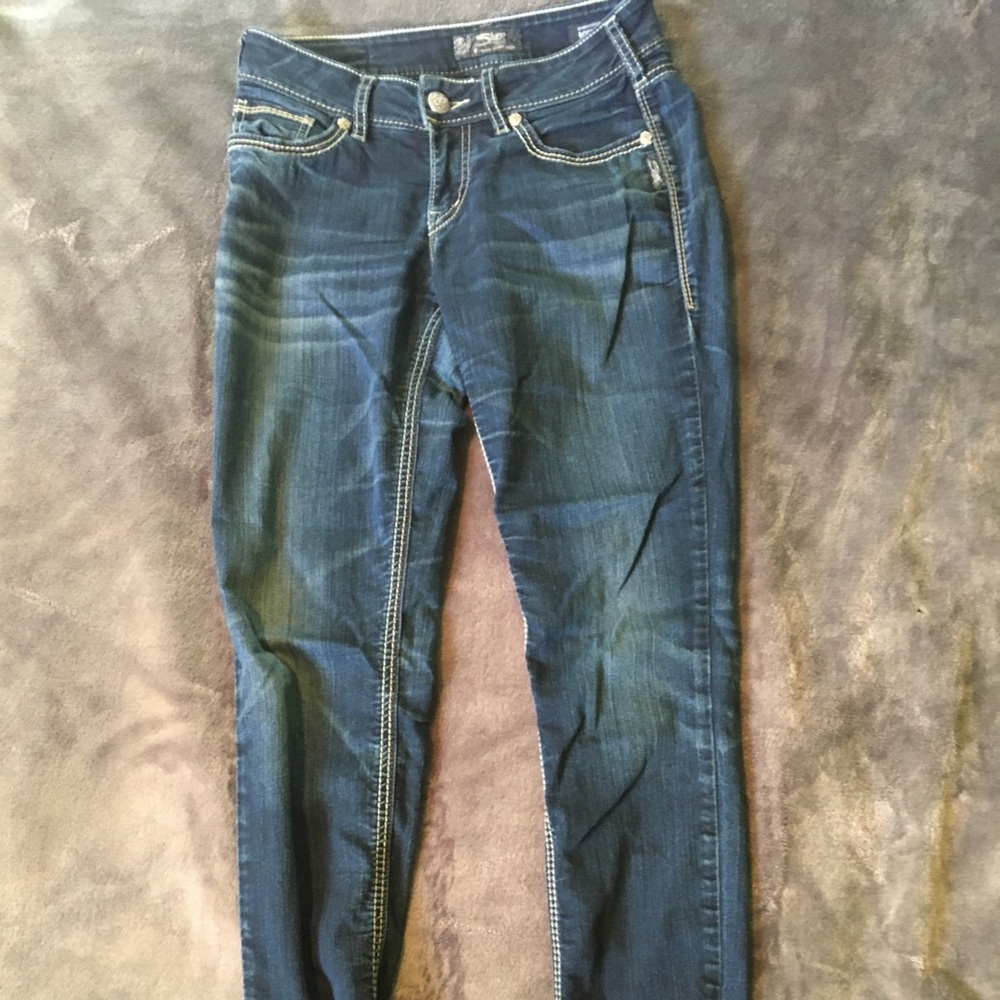 Silver jeans
